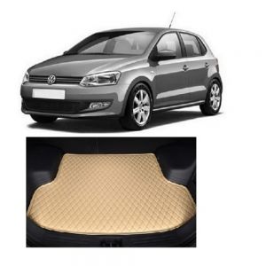 7D Car Trunk/Boot/Dicky PU Leatherette Mat for Polo  - beige